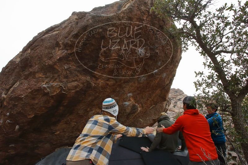 Bouldering in Hueco Tanks on 02/21/2020 with Blue Lizard Climbing and Yoga

Filename: SRM_20200221_1726460.jpg
Aperture: f/9.0
Shutter Speed: 1/250
Body: Canon EOS-1D Mark II
Lens: Canon EF 16-35mm f/2.8 L