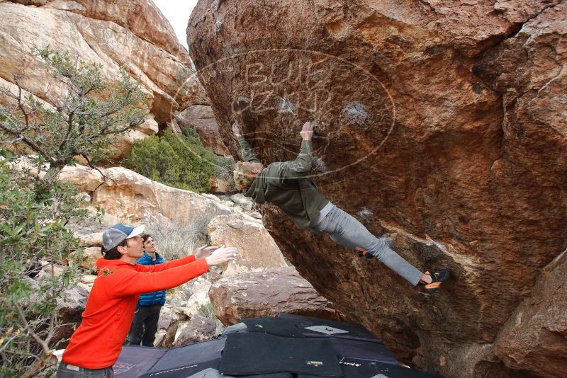 Bouldering in Hueco Tanks on 02/21/2020 with Blue Lizard Climbing and Yoga

Filename: SRM_20200221_1804350.jpg
Aperture: f/5.0
Shutter Speed: 1/250
Body: Canon EOS-1D Mark II
Lens: Canon EF 16-35mm f/2.8 L