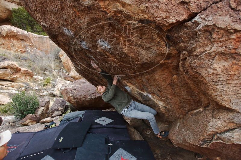 Bouldering in Hueco Tanks on 02/21/2020 with Blue Lizard Climbing and Yoga

Filename: SRM_20200221_1809070.jpg
Aperture: f/4.5
Shutter Speed: 1/250
Body: Canon EOS-1D Mark II
Lens: Canon EF 16-35mm f/2.8 L