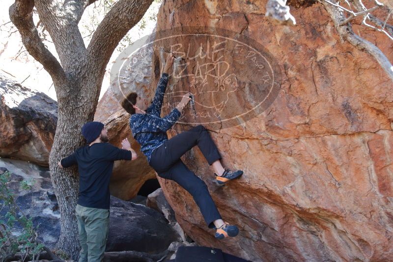Bouldering in Hueco Tanks on 02/25/2020 with Blue Lizard Climbing and Yoga

Filename: SRM_20200225_1127060.jpg
Aperture: f/4.5
Shutter Speed: 1/250
Body: Canon EOS-1D Mark II
Lens: Canon EF 16-35mm f/2.8 L