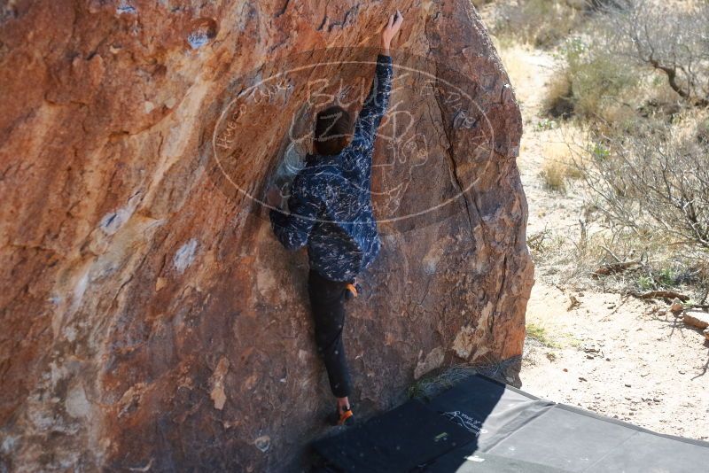 Bouldering in Hueco Tanks on 02/25/2020 with Blue Lizard Climbing and Yoga

Filename: SRM_20200225_1209130.jpg
Aperture: f/3.5
Shutter Speed: 1/320
Body: Canon EOS-1D Mark II
Lens: Canon EF 50mm f/1.8 II