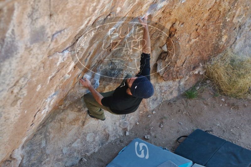Bouldering in Hueco Tanks on 02/25/2020 with Blue Lizard Climbing and Yoga

Filename: SRM_20200225_1214080.jpg
Aperture: f/3.2
Shutter Speed: 1/320
Body: Canon EOS-1D Mark II
Lens: Canon EF 50mm f/1.8 II