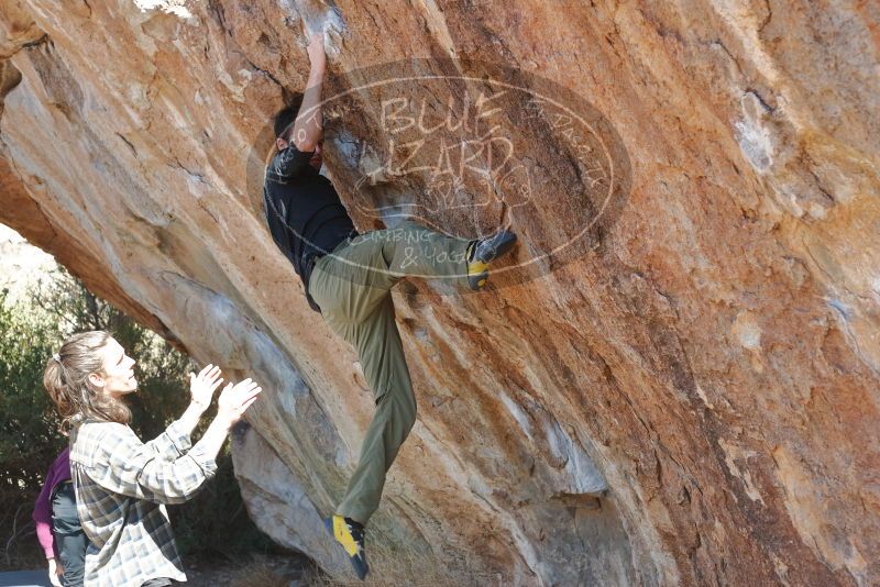 Bouldering in Hueco Tanks on 02/25/2020 with Blue Lizard Climbing and Yoga

Filename: SRM_20200225_1248480.jpg
Aperture: f/4.0
Shutter Speed: 1/320
Body: Canon EOS-1D Mark II
Lens: Canon EF 50mm f/1.8 II