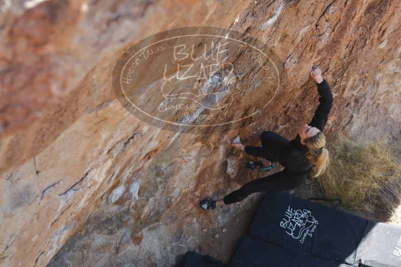 Bouldering in Hueco Tanks on 02/25/2020 with Blue Lizard Climbing and Yoga

Filename: SRM_20200225_1257510.jpg
Aperture: f/4.5
Shutter Speed: 1/320
Body: Canon EOS-1D Mark II
Lens: Canon EF 50mm f/1.8 II