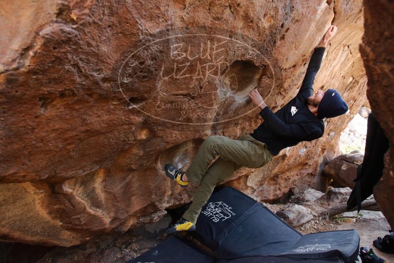 Bouldering in Hueco Tanks on 02/25/2020 with Blue Lizard Climbing and Yoga

Filename: SRM_20200225_1430390.jpg
Aperture: f/4.0
Shutter Speed: 1/250
Body: Canon EOS-1D Mark II
Lens: Canon EF 16-35mm f/2.8 L