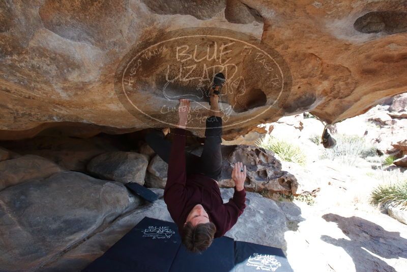 Bouldering in Hueco Tanks on 02/25/2020 with Blue Lizard Climbing and Yoga

Filename: SRM_20200225_1519400.jpg
Aperture: f/8.0
Shutter Speed: 1/250
Body: Canon EOS-1D Mark II
Lens: Canon EF 16-35mm f/2.8 L