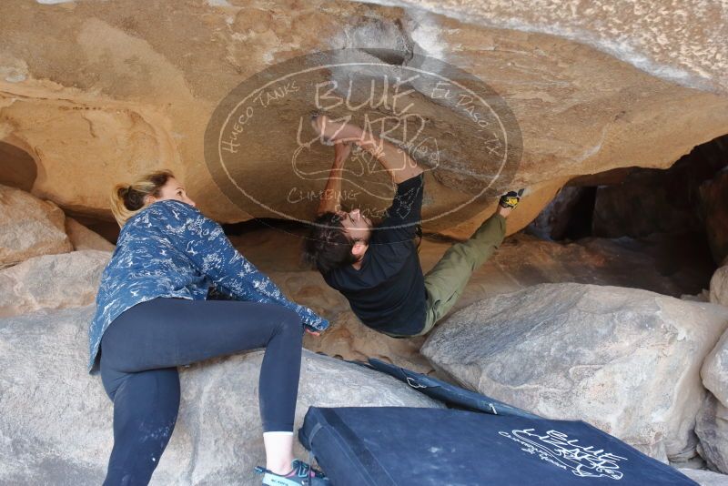 Bouldering in Hueco Tanks on 02/25/2020 with Blue Lizard Climbing and Yoga

Filename: SRM_20200225_1546290.jpg
Aperture: f/3.5
Shutter Speed: 1/250
Body: Canon EOS-1D Mark II
Lens: Canon EF 16-35mm f/2.8 L