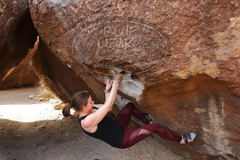 Bouldering in Hueco Tanks on 02/28/2020 with Blue Lizard Climbing and Yoga

Filename: SRM_20200228_1201090.jpg
Aperture: f/4.5
Shutter Speed: 1/250
Body: Canon EOS-1D Mark II
Lens: Canon EF 16-35mm f/2.8 L