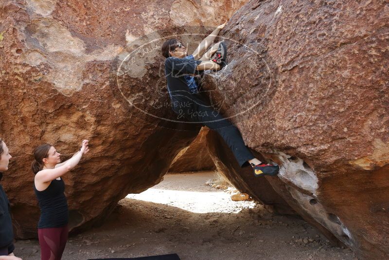 Bouldering in Hueco Tanks on 02/28/2020 with Blue Lizard Climbing and Yoga

Filename: SRM_20200228_1204080.jpg
Aperture: f/5.0
Shutter Speed: 1/250
Body: Canon EOS-1D Mark II
Lens: Canon EF 16-35mm f/2.8 L