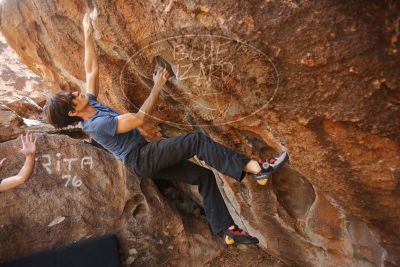 Bouldering in Hueco Tanks on 02/28/2020 with Blue Lizard Climbing and Yoga

Filename: SRM_20200228_1211140.jpg
Aperture: f/3.5
Shutter Speed: 1/320
Body: Canon EOS-1D Mark II
Lens: Canon EF 16-35mm f/2.8 L