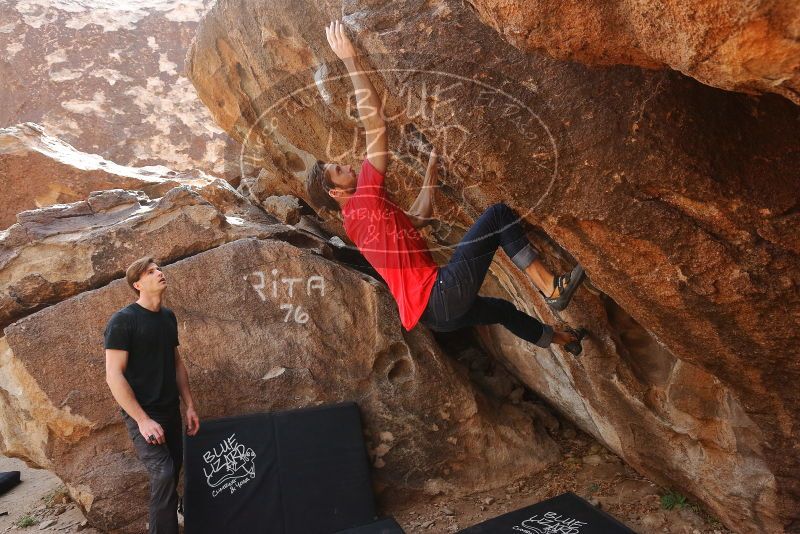 Bouldering in Hueco Tanks on 02/28/2020 with Blue Lizard Climbing and Yoga

Filename: SRM_20200228_1213530.jpg
Aperture: f/5.6
Shutter Speed: 1/320
Body: Canon EOS-1D Mark II
Lens: Canon EF 16-35mm f/2.8 L