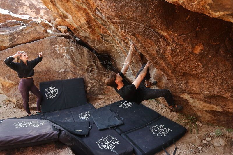 Bouldering in Hueco Tanks on 02/28/2020 with Blue Lizard Climbing and Yoga

Filename: SRM_20200228_1214400.jpg
Aperture: f/4.5
Shutter Speed: 1/320
Body: Canon EOS-1D Mark II
Lens: Canon EF 16-35mm f/2.8 L