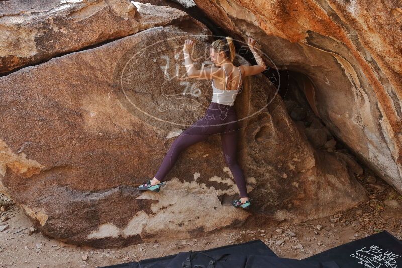 Bouldering in Hueco Tanks on 02/28/2020 with Blue Lizard Climbing and Yoga

Filename: SRM_20200228_1224290.jpg
Aperture: f/5.6
Shutter Speed: 1/250
Body: Canon EOS-1D Mark II
Lens: Canon EF 16-35mm f/2.8 L