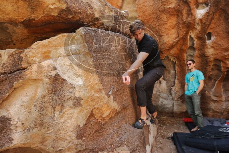 Bouldering in Hueco Tanks on 02/28/2020 with Blue Lizard Climbing and Yoga

Filename: SRM_20200228_1226190.jpg
Aperture: f/5.6
Shutter Speed: 1/250
Body: Canon EOS-1D Mark II
Lens: Canon EF 16-35mm f/2.8 L