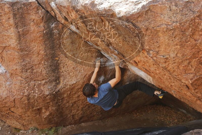 Bouldering in Hueco Tanks on 02/28/2020 with Blue Lizard Climbing and Yoga

Filename: SRM_20200228_1237570.jpg
Aperture: f/8.0
Shutter Speed: 1/250
Body: Canon EOS-1D Mark II
Lens: Canon EF 16-35mm f/2.8 L