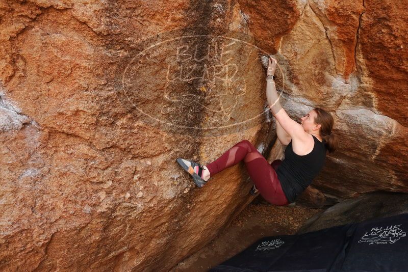 Bouldering in Hueco Tanks on 02/28/2020 with Blue Lizard Climbing and Yoga

Filename: SRM_20200228_1243480.jpg
Aperture: f/8.0
Shutter Speed: 1/250
Body: Canon EOS-1D Mark II
Lens: Canon EF 16-35mm f/2.8 L
