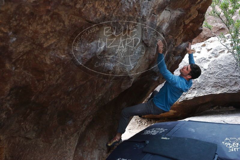 Bouldering in Hueco Tanks on 02/28/2020 with Blue Lizard Climbing and Yoga

Filename: SRM_20200228_1311090.jpg
Aperture: f/5.0
Shutter Speed: 1/250
Body: Canon EOS-1D Mark II
Lens: Canon EF 16-35mm f/2.8 L