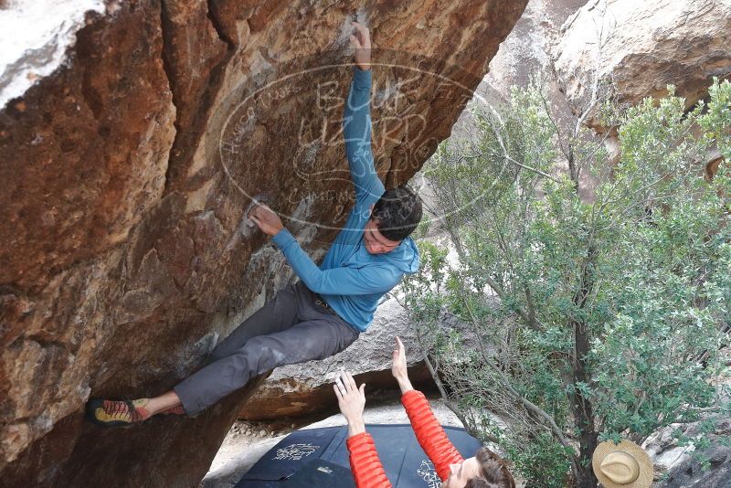 Bouldering in Hueco Tanks on 02/28/2020 with Blue Lizard Climbing and Yoga

Filename: SRM_20200228_1324230.jpg
Aperture: f/5.0
Shutter Speed: 1/250
Body: Canon EOS-1D Mark II
Lens: Canon EF 16-35mm f/2.8 L