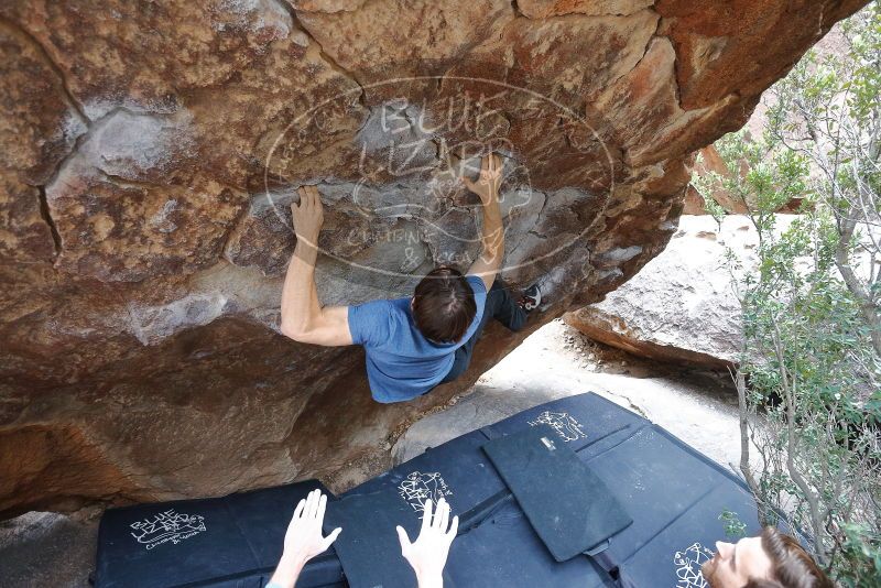 Bouldering in Hueco Tanks on 02/28/2020 with Blue Lizard Climbing and Yoga

Filename: SRM_20200228_1331100.jpg
Aperture: f/3.5
Shutter Speed: 1/250
Body: Canon EOS-1D Mark II
Lens: Canon EF 16-35mm f/2.8 L