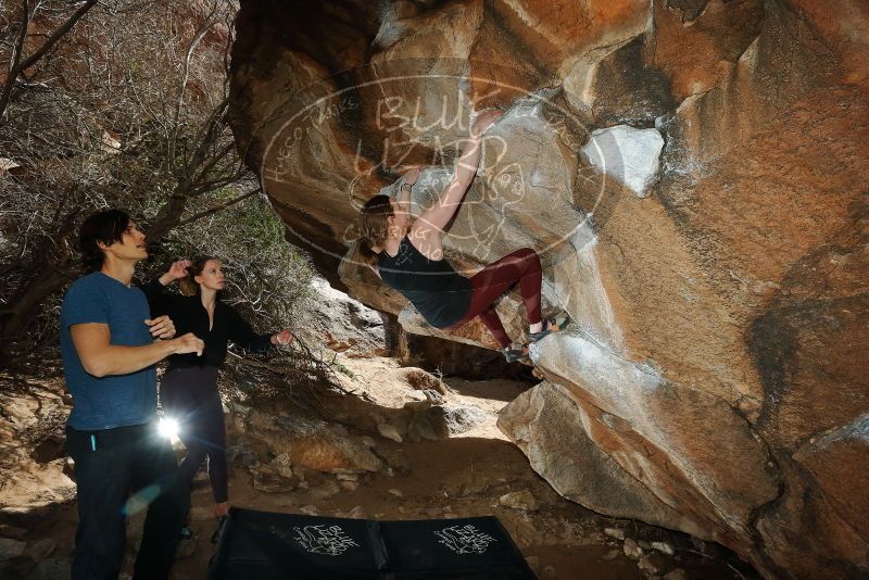 Bouldering in Hueco Tanks on 02/28/2020 with Blue Lizard Climbing and Yoga

Filename: SRM_20200228_1426350.jpg
Aperture: f/8.0
Shutter Speed: 1/250
Body: Canon EOS-1D Mark II
Lens: Canon EF 16-35mm f/2.8 L