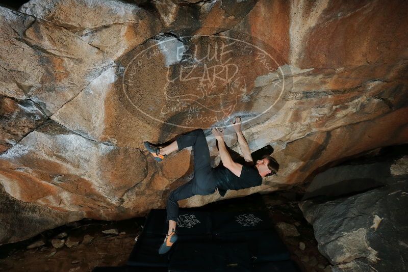 Bouldering in Hueco Tanks on 02/28/2020 with Blue Lizard Climbing and Yoga

Filename: SRM_20200228_1437000.jpg
Aperture: f/8.0
Shutter Speed: 1/250
Body: Canon EOS-1D Mark II
Lens: Canon EF 16-35mm f/2.8 L