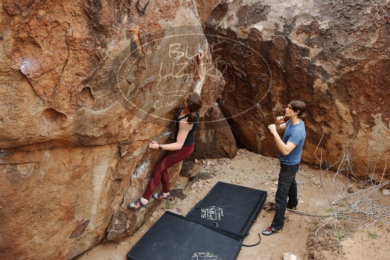 Bouldering in Hueco Tanks on 02/28/2020 with Blue Lizard Climbing and Yoga

Filename: SRM_20200228_1450520.jpg
Aperture: f/5.6
Shutter Speed: 1/250
Body: Canon EOS-1D Mark II
Lens: Canon EF 16-35mm f/2.8 L