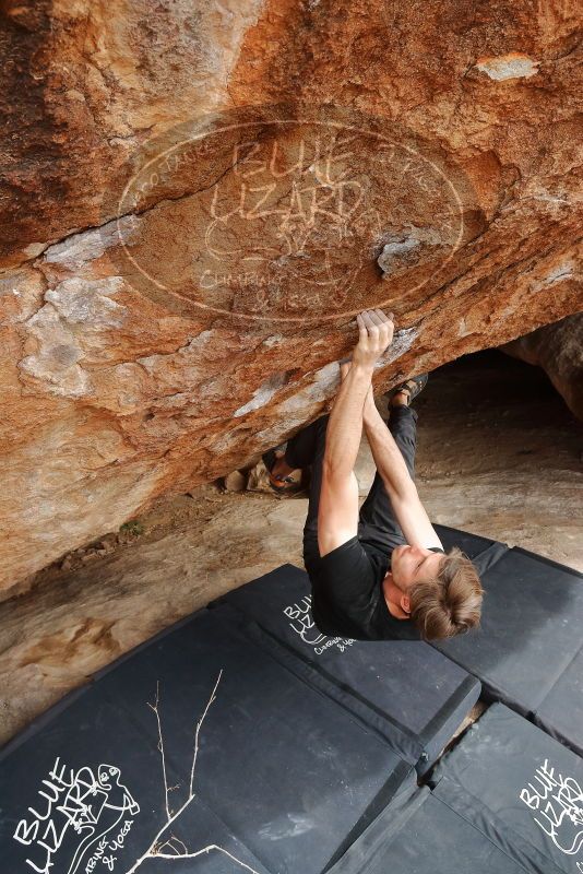 Bouldering in Hueco Tanks on 02/28/2020 with Blue Lizard Climbing and Yoga

Filename: SRM_20200228_1526360.jpg
Aperture: f/7.1
Shutter Speed: 1/250
Body: Canon EOS-1D Mark II
Lens: Canon EF 16-35mm f/2.8 L