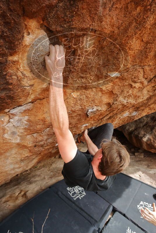 Bouldering in Hueco Tanks on 02/28/2020 with Blue Lizard Climbing and Yoga

Filename: SRM_20200228_1527000.jpg
Aperture: f/7.1
Shutter Speed: 1/250
Body: Canon EOS-1D Mark II
Lens: Canon EF 16-35mm f/2.8 L