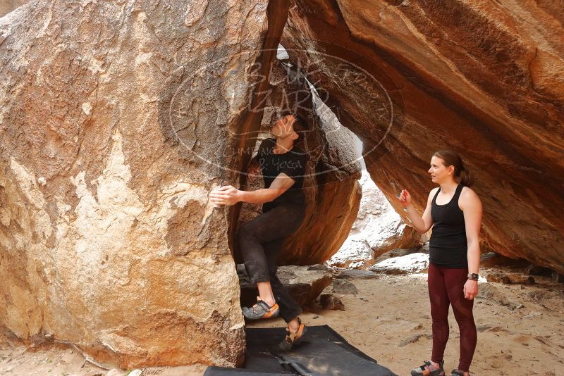 Bouldering in Hueco Tanks on 02/28/2020 with Blue Lizard Climbing and Yoga

Filename: SRM_20200228_1548470.jpg
Aperture: f/5.6
Shutter Speed: 1/250
Body: Canon EOS-1D Mark II
Lens: Canon EF 16-35mm f/2.8 L