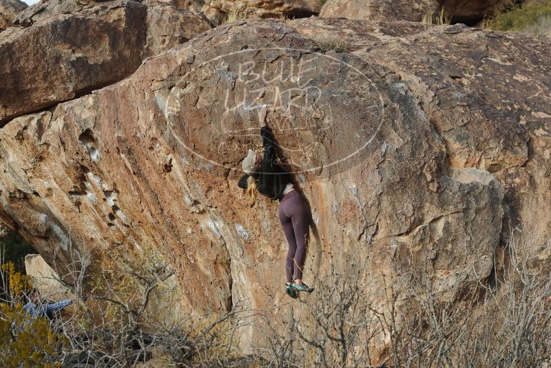 Bouldering in Hueco Tanks on 02/28/2020 with Blue Lizard Climbing and Yoga

Filename: SRM_20200228_1745591.jpg
Aperture: f/5.0
Shutter Speed: 1/400
Body: Canon EOS-1D Mark II
Lens: Canon EF 50mm f/1.8 II
