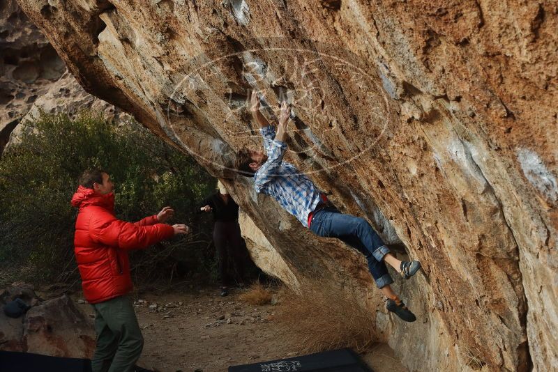Bouldering in Hueco Tanks on 02/28/2020 with Blue Lizard Climbing and Yoga

Filename: SRM_20200228_1748110.jpg
Aperture: f/5.0
Shutter Speed: 1/400
Body: Canon EOS-1D Mark II
Lens: Canon EF 50mm f/1.8 II