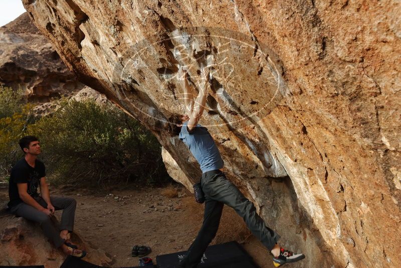 Bouldering in Hueco Tanks on 02/28/2020 with Blue Lizard Climbing and Yoga

Filename: SRM_20200228_1754070.jpg
Aperture: f/5.6
Shutter Speed: 1/400
Body: Canon EOS-1D Mark II
Lens: Canon EF 16-35mm f/2.8 L