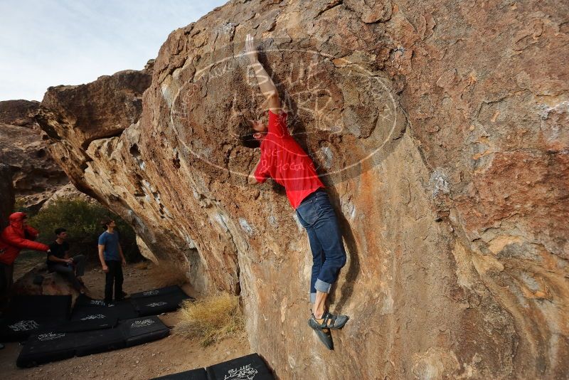 Bouldering in Hueco Tanks on 02/28/2020 with Blue Lizard Climbing and Yoga

Filename: SRM_20200228_1757280.jpg
Aperture: f/5.6
Shutter Speed: 1/400
Body: Canon EOS-1D Mark II
Lens: Canon EF 16-35mm f/2.8 L