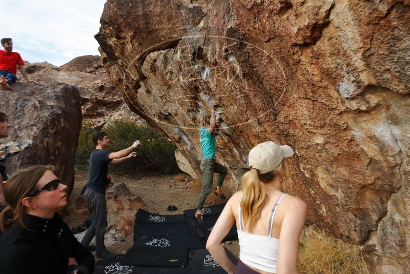 Bouldering in Hueco Tanks on 02/28/2020 with Blue Lizard Climbing and Yoga

Filename: SRM_20200228_1803140.jpg
Aperture: f/6.3
Shutter Speed: 1/250
Body: Canon EOS-1D Mark II
Lens: Canon EF 16-35mm f/2.8 L
