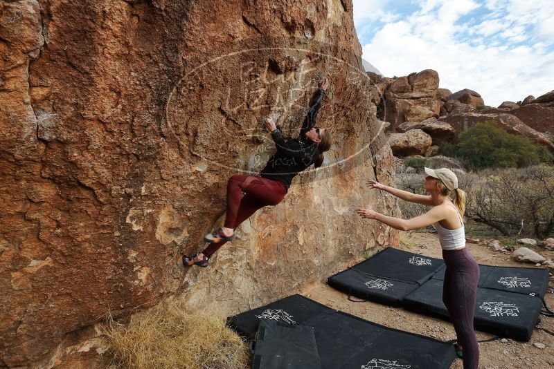 Bouldering in Hueco Tanks on 02/28/2020 with Blue Lizard Climbing and Yoga

Filename: SRM_20200228_1804590.jpg
Aperture: f/6.3
Shutter Speed: 1/250
Body: Canon EOS-1D Mark II
Lens: Canon EF 16-35mm f/2.8 L