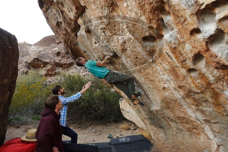 Bouldering in Hueco Tanks on 02/28/2020 with Blue Lizard Climbing and Yoga

Filename: SRM_20200228_1823040.jpg
Aperture: f/6.3
Shutter Speed: 1/250
Body: Canon EOS-1D Mark II
Lens: Canon EF 16-35mm f/2.8 L