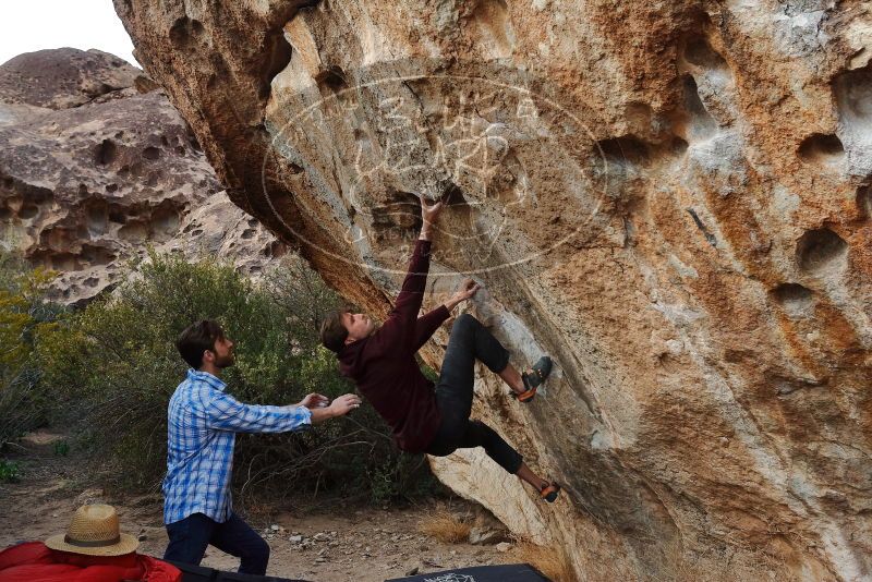 Bouldering in Hueco Tanks on 02/28/2020 with Blue Lizard Climbing and Yoga

Filename: SRM_20200228_1825530.jpg
Aperture: f/6.3
Shutter Speed: 1/250
Body: Canon EOS-1D Mark II
Lens: Canon EF 16-35mm f/2.8 L