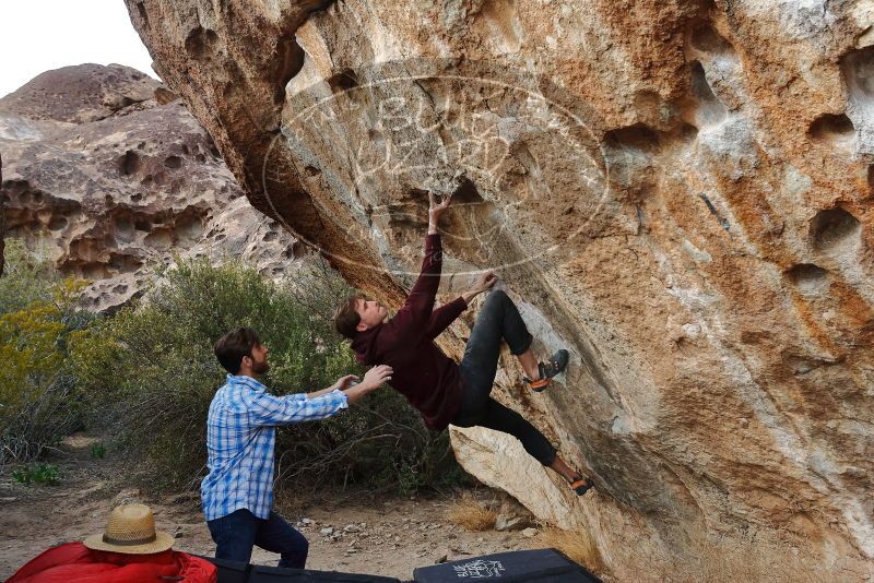 Bouldering in Hueco Tanks on 02/28/2020 with Blue Lizard Climbing and Yoga

Filename: SRM_20200228_1826030.jpg
Aperture: f/5.6
Shutter Speed: 1/250
Body: Canon EOS-1D Mark II
Lens: Canon EF 16-35mm f/2.8 L