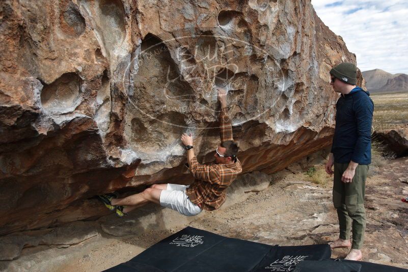 Bouldering in Hueco Tanks on 02/29/2020 with Blue Lizard Climbing and Yoga

Filename: SRM_20200229_1106350.jpg
Aperture: f/5.0
Shutter Speed: 1/250
Body: Canon EOS-1D Mark II
Lens: Canon EF 16-35mm f/2.8 L