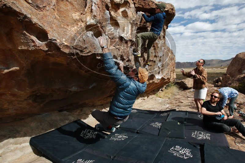Bouldering in Hueco Tanks on 02/29/2020 with Blue Lizard Climbing and Yoga

Filename: SRM_20200229_1110020.jpg
Aperture: f/7.1
Shutter Speed: 1/320
Body: Canon EOS-1D Mark II
Lens: Canon EF 16-35mm f/2.8 L