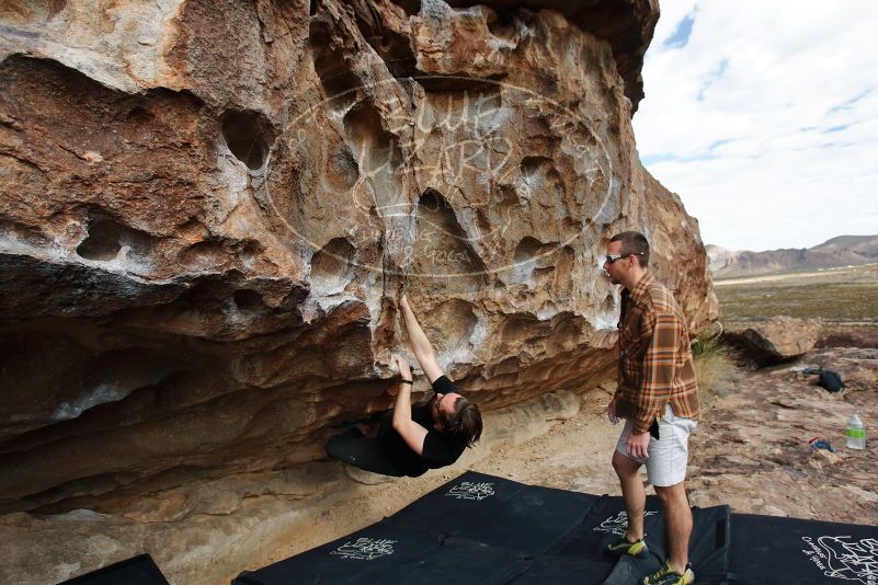 Bouldering in Hueco Tanks on 02/29/2020 with Blue Lizard Climbing and Yoga

Filename: SRM_20200229_1114260.jpg
Aperture: f/5.0
Shutter Speed: 1/320
Body: Canon EOS-1D Mark II
Lens: Canon EF 16-35mm f/2.8 L
