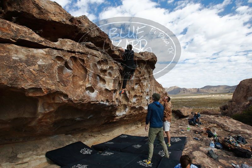 Bouldering in Hueco Tanks on 02/29/2020 with Blue Lizard Climbing and Yoga

Filename: SRM_20200229_1115090.jpg
Aperture: f/6.3
Shutter Speed: 1/320
Body: Canon EOS-1D Mark II
Lens: Canon EF 16-35mm f/2.8 L