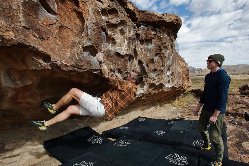 Bouldering in Hueco Tanks on 02/29/2020 with Blue Lizard Climbing and Yoga

Filename: SRM_20200229_1117040.jpg
Aperture: f/7.1
Shutter Speed: 1/320
Body: Canon EOS-1D Mark II
Lens: Canon EF 16-35mm f/2.8 L