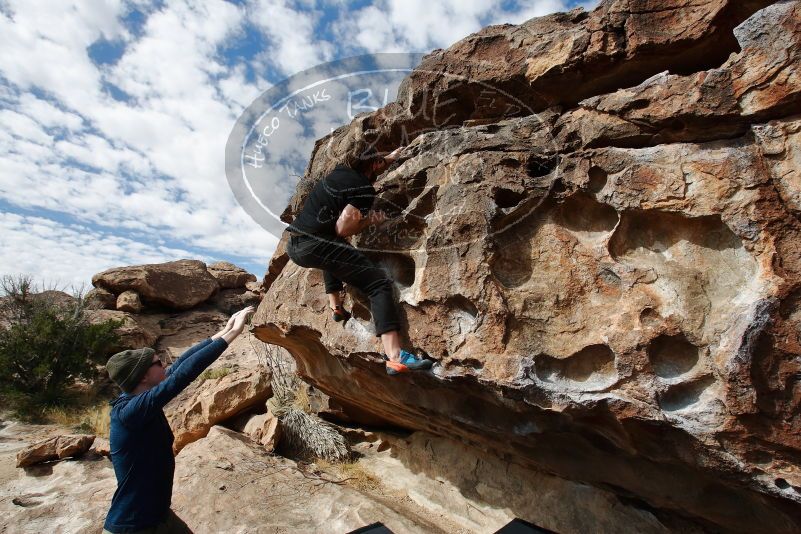 Bouldering in Hueco Tanks on 02/29/2020 with Blue Lizard Climbing and Yoga

Filename: SRM_20200229_1125290.jpg
Aperture: f/7.1
Shutter Speed: 1/320
Body: Canon EOS-1D Mark II
Lens: Canon EF 16-35mm f/2.8 L