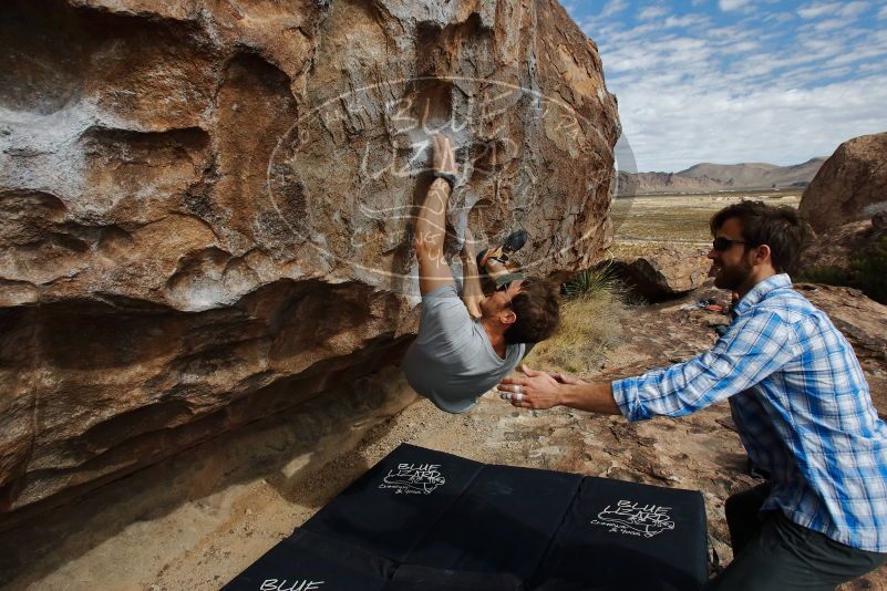 Bouldering in Hueco Tanks on 02/29/2020 with Blue Lizard Climbing and Yoga

Filename: SRM_20200229_1130460.jpg
Aperture: f/8.0
Shutter Speed: 1/320
Body: Canon EOS-1D Mark II
Lens: Canon EF 16-35mm f/2.8 L