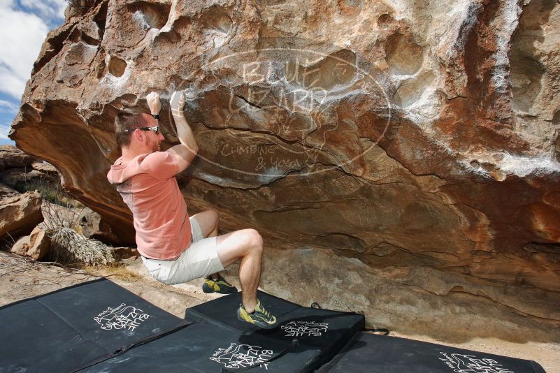 Bouldering in Hueco Tanks on 02/29/2020 with Blue Lizard Climbing and Yoga

Filename: SRM_20200229_1139140.jpg
Aperture: f/5.6
Shutter Speed: 1/250
Body: Canon EOS-1D Mark II
Lens: Canon EF 16-35mm f/2.8 L