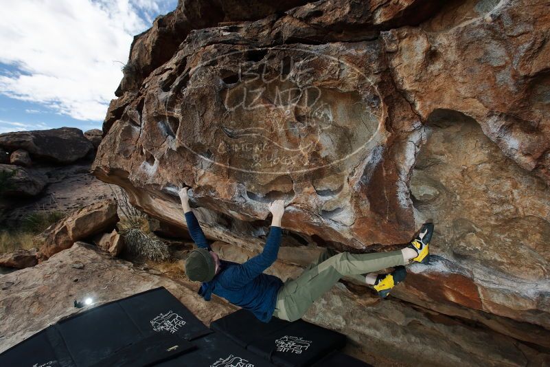 Bouldering in Hueco Tanks on 02/29/2020 with Blue Lizard Climbing and Yoga

Filename: SRM_20200229_1152490.jpg
Aperture: f/7.1
Shutter Speed: 1/250
Body: Canon EOS-1D Mark II
Lens: Canon EF 16-35mm f/2.8 L