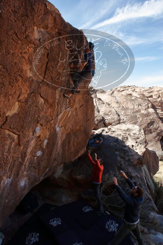 Bouldering in Hueco Tanks on 02/29/2020 with Blue Lizard Climbing and Yoga

Filename: SRM_20200229_1243100.jpg
Aperture: f/8.0
Shutter Speed: 1/400
Body: Canon EOS-1D Mark II
Lens: Canon EF 16-35mm f/2.8 L