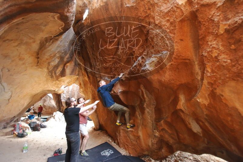 Bouldering in Hueco Tanks on 02/29/2020 with Blue Lizard Climbing and Yoga

Filename: SRM_20200229_1401020.jpg
Aperture: f/2.8
Shutter Speed: 1/250
Body: Canon EOS-1D Mark II
Lens: Canon EF 16-35mm f/2.8 L