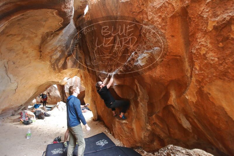Bouldering in Hueco Tanks on 02/29/2020 with Blue Lizard Climbing and Yoga

Filename: SRM_20200229_1401240.jpg
Aperture: f/2.8
Shutter Speed: 1/250
Body: Canon EOS-1D Mark II
Lens: Canon EF 16-35mm f/2.8 L